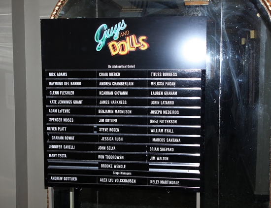 Photo Coverage: GUYS & DOLLS Opening Night Curtain Call! Image
