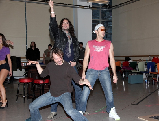 Photo Coverage: 'ROCK OF AGES' First Day of Rehearsal at the New 42nd Street Studios! Image