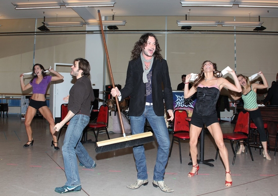Photo Coverage: 'ROCK OF AGES' First Day of Rehearsal at the New 42nd Street Studios! Image