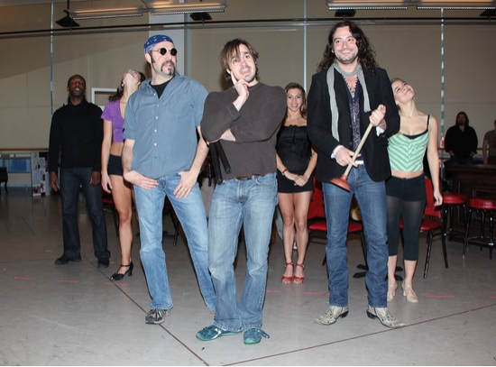 Photo Coverage: 'ROCK OF AGES' First Day of Rehearsal at the New 42nd Street Studios! Image