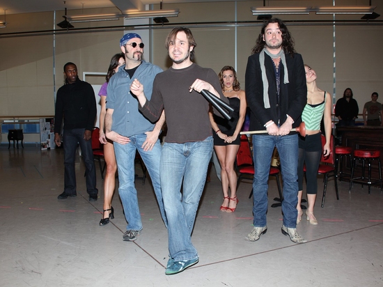 Photo Coverage: 'ROCK OF AGES' First Day of Rehearsal at the New 42nd Street Studios! Image