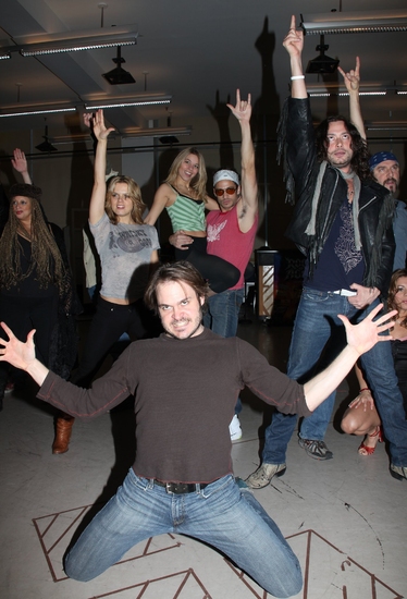 Photo Coverage: 'ROCK OF AGES' First Day of Rehearsal at the New 42nd Street Studios! Image