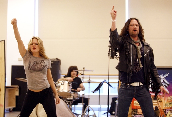 Photo Coverage: 'ROCK OF AGES' First Day of Rehearsal at the New 42nd Street Studios! Image