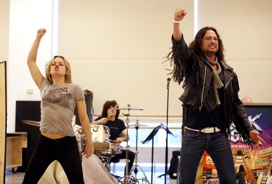Photo Coverage: 'ROCK OF AGES' First Day of Rehearsal at the New 42nd Street Studios! Image