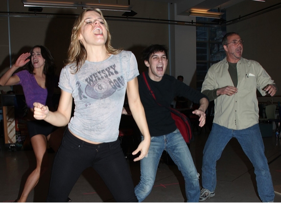 Photo Coverage: 'ROCK OF AGES' First Day of Rehearsal at the New 42nd Street Studios! Image