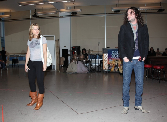 Photo Coverage: 'ROCK OF AGES' First Day of Rehearsal at the New 42nd Street Studios! Image