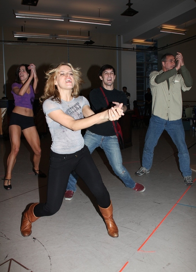 Photo Coverage: 'ROCK OF AGES' First Day of Rehearsal at the New 42nd Street Studios! Image