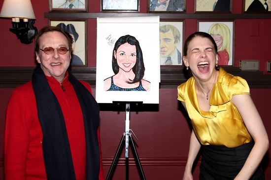 Photo Coverage: Sutton Foster Joins Sardi's Wall Of Fame Image