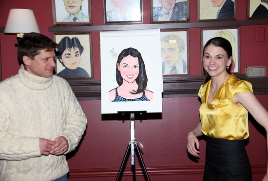 Photo Coverage: Sutton Foster Joins Sardi's Wall Of Fame Image