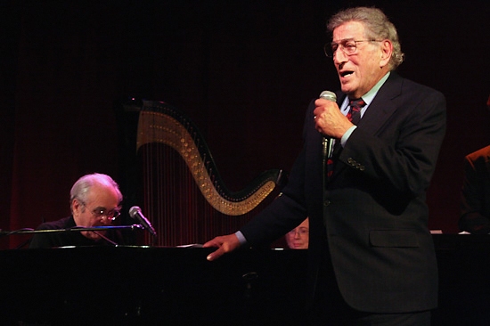 Photo Coverage: Michel Legrand Welcomes Tony Bennett at Birdland Image
