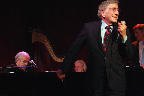Photo Coverage: Michel Legrand Welcomes Tony Bennett at Birdland Image