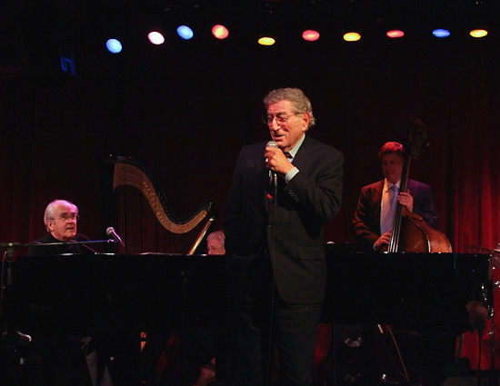 Photo Coverage: Michel Legrand Welcomes Tony Bennett at Birdland Image
