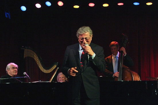 Photo Coverage: Michel Legrand Welcomes Tony Bennett at Birdland Image