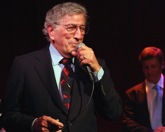 Photo Coverage: Michel Legrand Welcomes Tony Bennett at Birdland Image