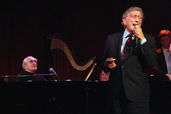 Photo Coverage: Michel Legrand Welcomes Tony Bennett at Birdland 