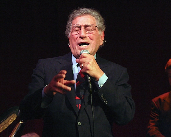 Photo Coverage: Michel Legrand Welcomes Tony Bennett at Birdland Image