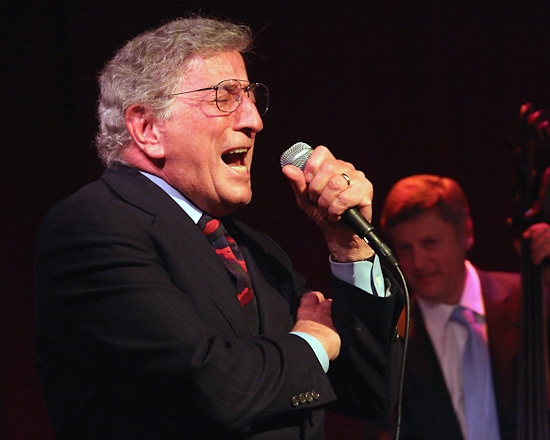 Photo Coverage: Michel Legrand Welcomes Tony Bennett at Birdland Image