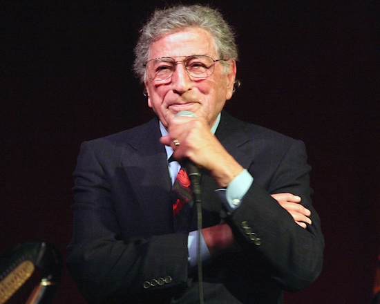 Photo Coverage: Michel Legrand Welcomes Tony Bennett at Birdland Image