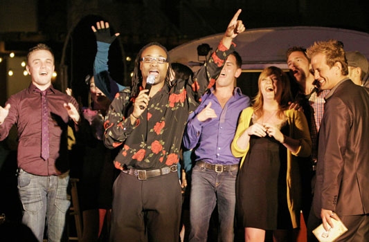 Photo Coverage: Espinosa, Bean & Reichard at Upright Cabaret's Desert Kick-Off Image