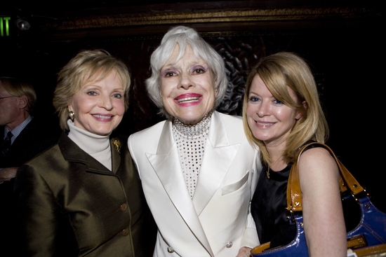 Carol Channing with Florence Henderson and her daughter Barbara Chase Photo