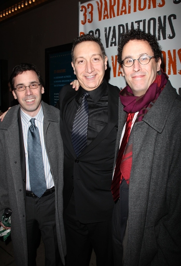 Mark Harris, Moises Kaufman and Tony Kushner Photo
