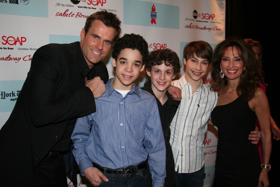 Cameron Mathison, David Alvarez, Trent Kowalik, Kiril Kulish and Susan Lucci Photo