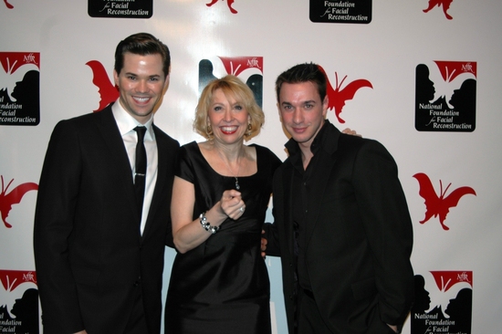 Andrew Rannells, Julie Halston and John Carroll Photo