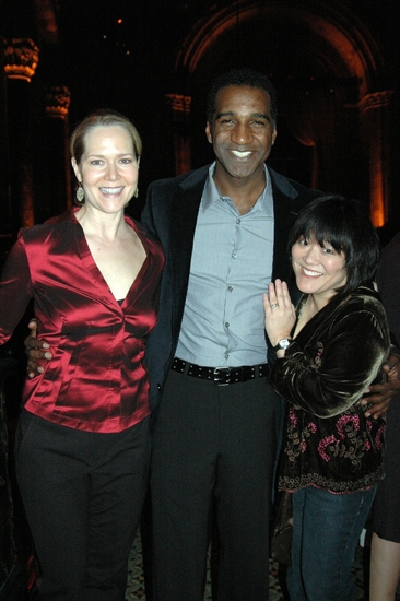 Rebecca Luker, Norm Lewis and Ann Harada Photo