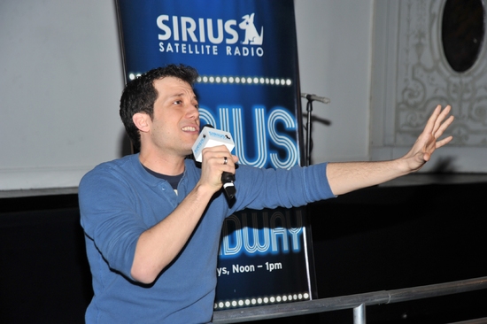 Photo Coverage: Carter & Tartaglia Visit 'SIRIUS XM BDWY LIVE!' Image