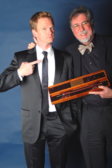 Neil Patrick Harris and Close Up Magician winner Doc Eason Photo