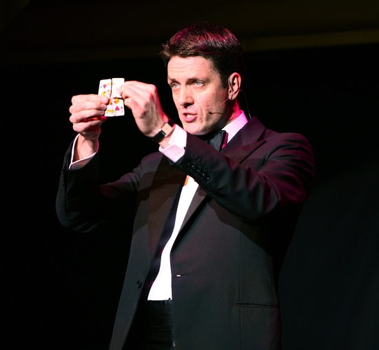 Magician of the Year Guy Hollingworth performs Photo