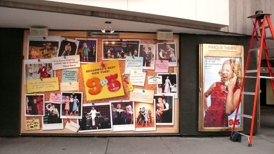 Photo Coverage: ' 9 To 5 - THE MUSICAL' Marquee at the Marquis! Image