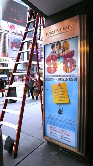 Photo Coverage: ' 9 To 5 - THE MUSICAL' Marquee at the Marquis! Image