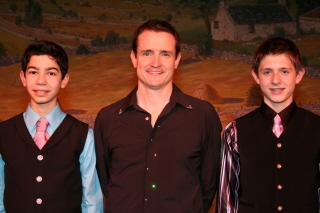 Liam Harney and members of the Harney Academy of Irish Dancing Photo