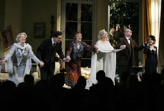 Photo Coverage: 'Blithe Spirit' Opening Night on Broadway Curtain Call! Image