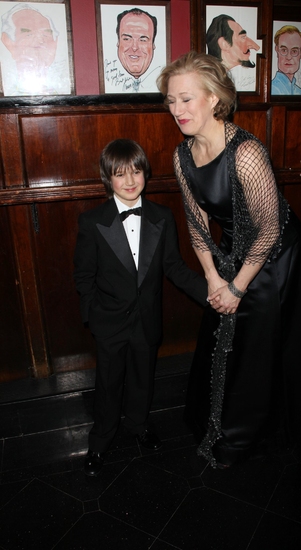 Jayne Atkinson & Her Son

 Photo
