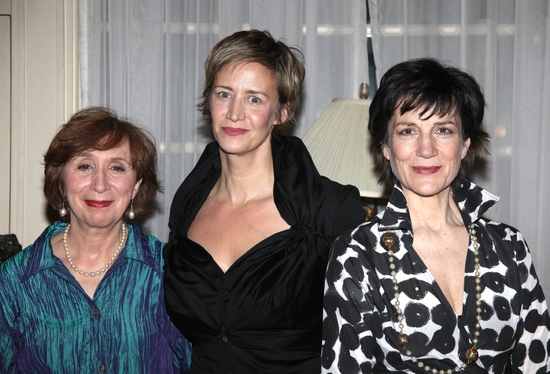 Maria Tucci, Janet McTeer and Harriet Walter Photo
