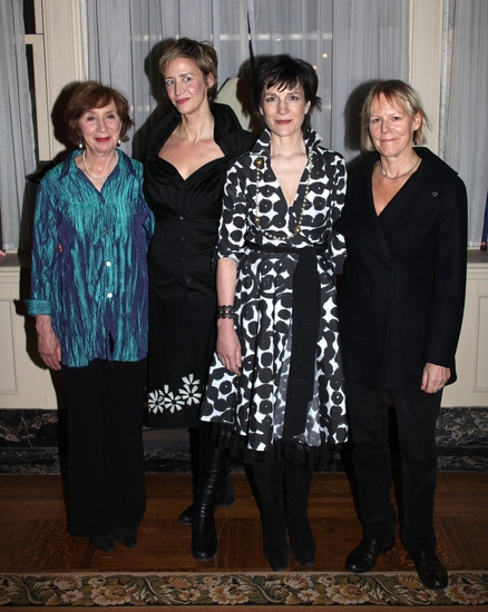 Maria Tucci, Janet McTeer, Harriet Walter and Phyllida Lloyd

 Photo