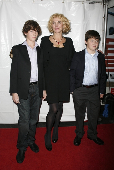 Natasha Richardson with her sons Photo