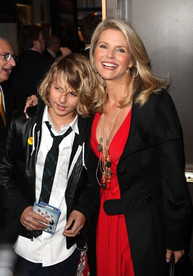 Jack Paris with mom Christie Brinkley Photo