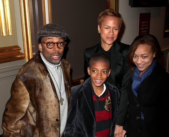 Spike Lee and family

 Photo