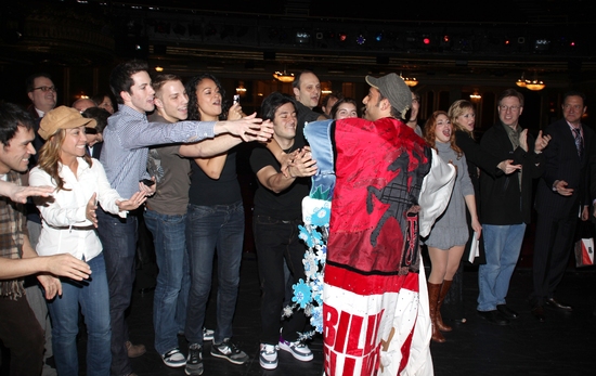 Photo Coverage: WEST SIDE STORY Gypsy Robe Ceremony Image