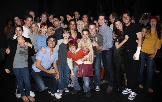 Photo Coverage: WEST SIDE STORY Gypsy Robe Ceremony Image