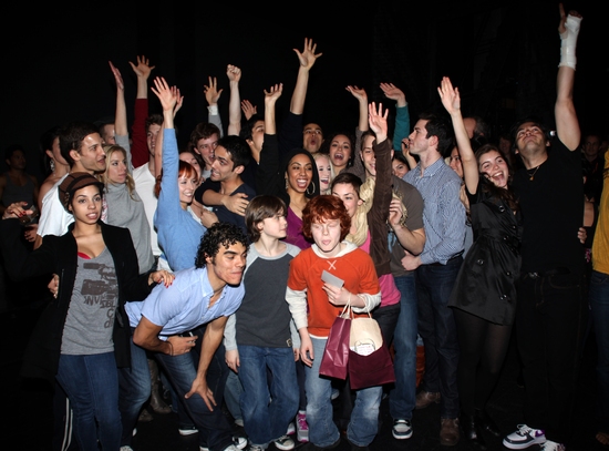 Photo Coverage: WEST SIDE STORY Gypsy Robe Ceremony Image