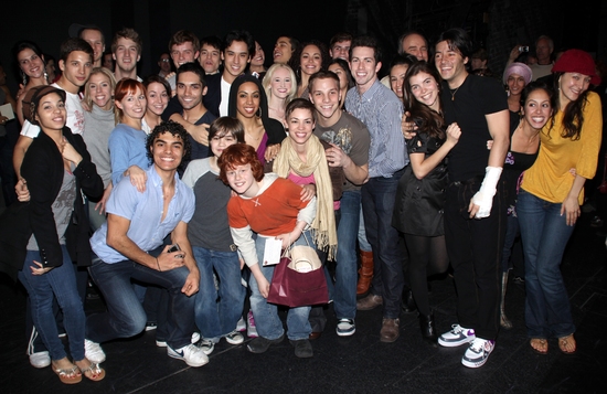 Photo Coverage: WEST SIDE STORY Gypsy Robe Ceremony Image