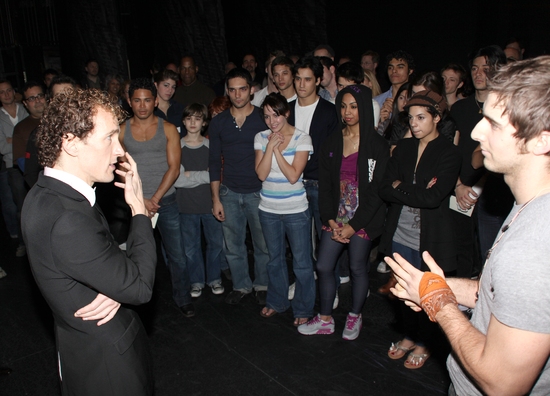 Photo Coverage: WEST SIDE STORY Gypsy Robe Ceremony Image