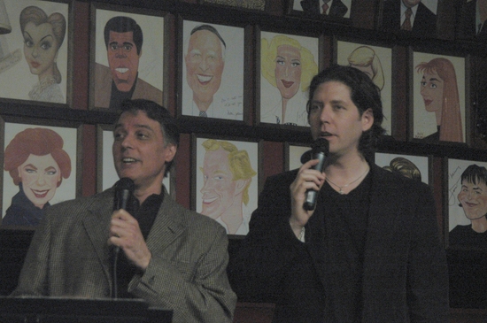 Photo Coverage: James Barbour Welcomes Robert Cuccioli at Sardi's Image