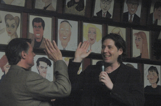 Photo Coverage: James Barbour Welcomes Robert Cuccioli at Sardi's Image
