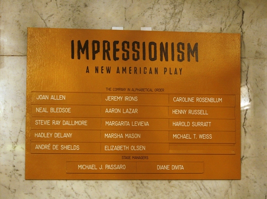 Photo Coverage: 'IMPRESSIONISM' Opening Night Curtain Call Image