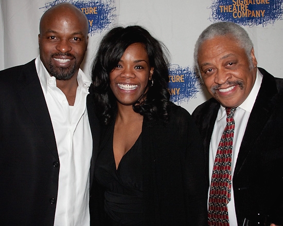 Evan Parke, Rosalyn Coleman, and Ron Canada Photo